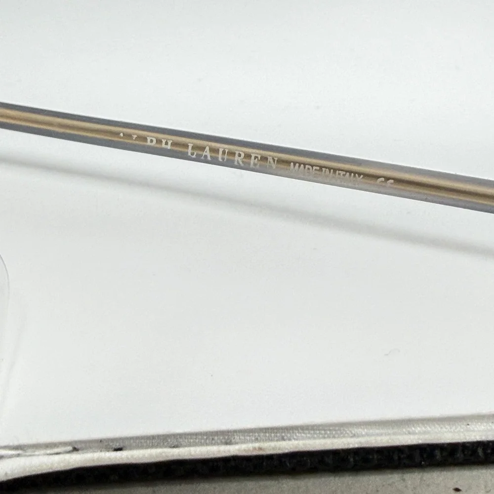 Ralph Lauren RL 1331‎ H03 Blue Tan Oval Eyeglasses Frames 47-19-140 21984